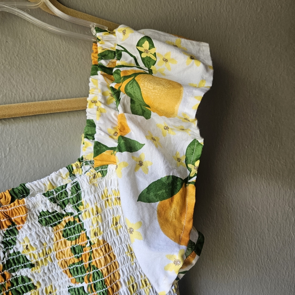 🍊 XL Flutter Sleeve Smocked Tiered Maxi Dress From 8 Oak Lane - Picture 4 of 7